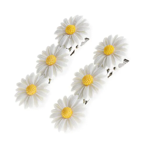 Other|Hair Accessories*Boogzel Clothing Daisy Hair Clips Set