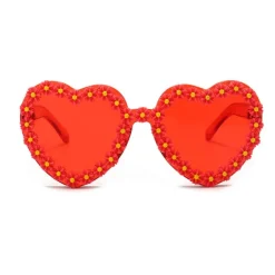 Sunglasses*Boogzel Clothing Daisy Heart Sunglasses
