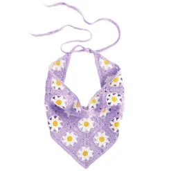 Other|Hats*Boogzel Clothing Daisy Сrochet Hair Scarf
