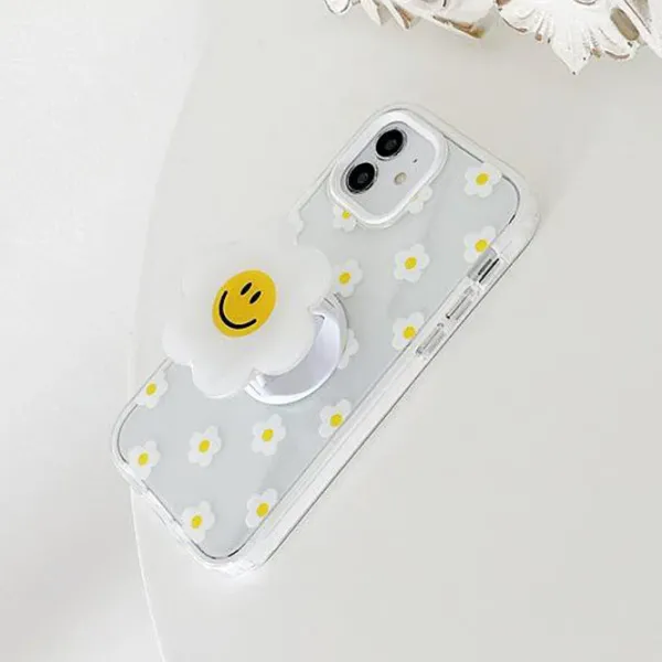Iphone Cases*Boogzel Clothing Daisy Smiley iPhone Case