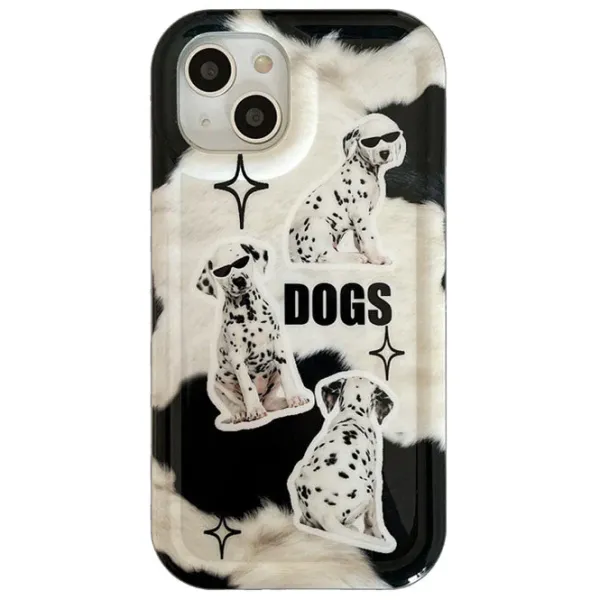 Iphone Cases*Boogzel Clothing Dalmatian Dog iPhone Case Black/white