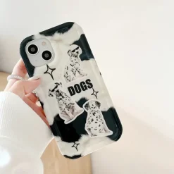 Iphone Cases*Boogzel Clothing Dalmatian Dog iPhone Case Black/white