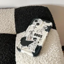 Iphone Cases*Boogzel Clothing Dalmatian Dog iPhone Case Black/white