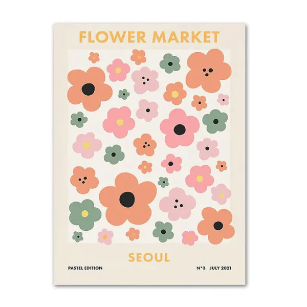 Posters / Tapestry|Aesthetic Room Decor*Boogzel Clothing Danish Pastel Canvas Posters