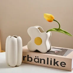 Flower Vases|Aesthetic Room Decor*Boogzel Clothing Danish Pastel Ceramic Flower Vase
