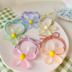 Hair Accessories*Boogzel Clothing Danish Pastel Flower Hair Tie Set