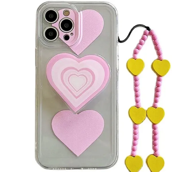 Iphone Cases*Boogzel Clothing Danish Pastel Heart iPhone Case Pink