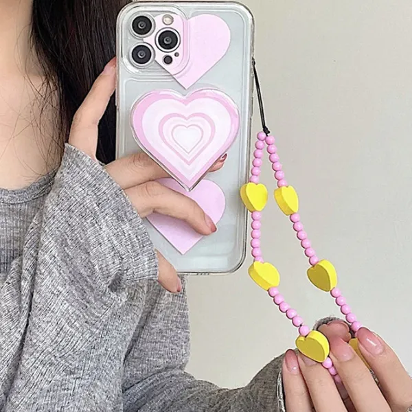 Iphone Cases*Boogzel Clothing Danish Pastel Heart iPhone Case Pink