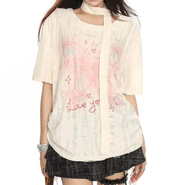 Aesthetic T-Shirts & Graphic Tees*Boogzel Clothing Dark Fairy Lounge Shirt