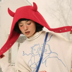 Hats*Boogzel Clothing Devil Horns Hood Hat