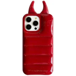 Iphone Cases*Boogzel Clothing Devil Horns Puffer iPhone Case