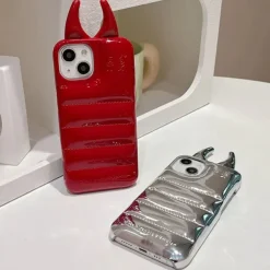 Iphone Cases*Boogzel Clothing Devil Horns Puffer iPhone Case