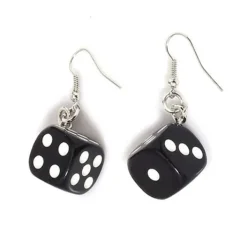 Earrings*Boogzel Clothing Dice Earrings