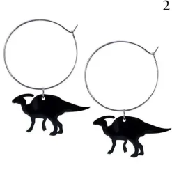 Earrings*Boogzel Clothing Dino Hoop Earrings