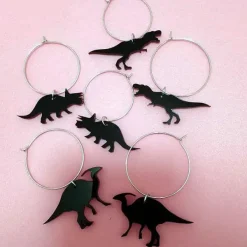 Earrings*Boogzel Clothing Dino Hoop Earrings