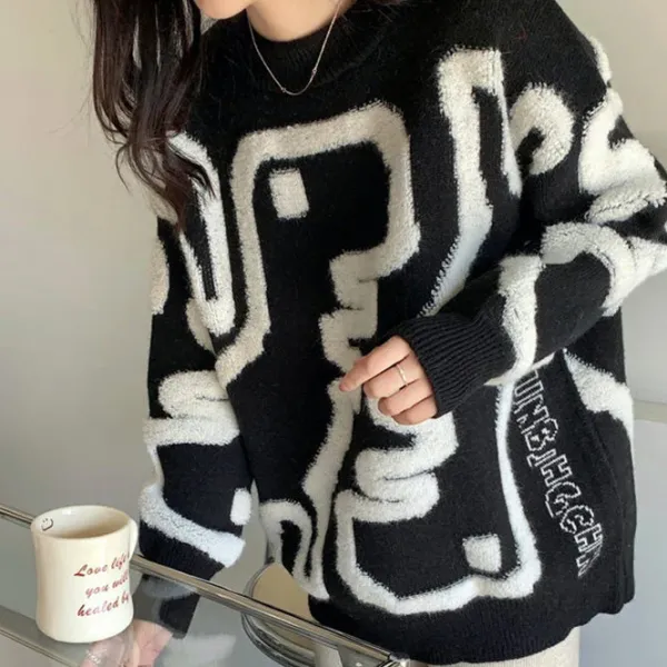 Sweaters*Boogzel Clothing Dinosaur Fuzzy Sweater