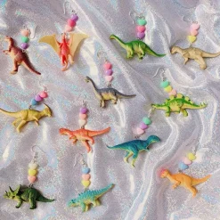 Earrings*Boogzel Clothing Dinosaurs Earrings