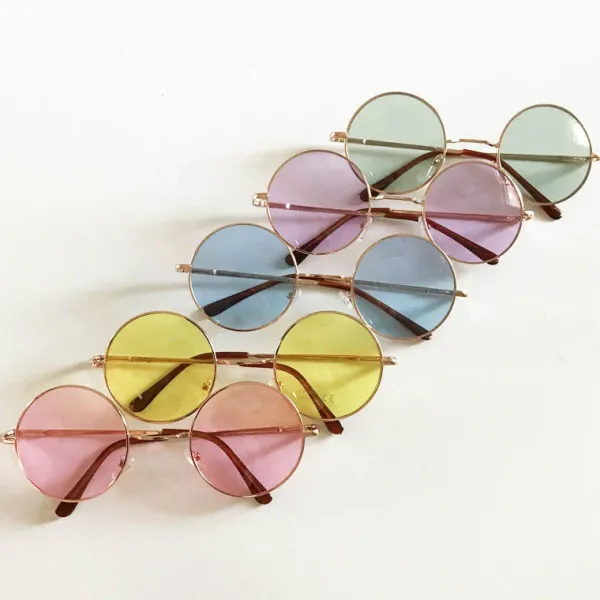 Sunglasses*Boogzel Clothing Disco Doll Round Sunglasses