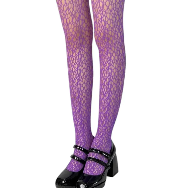 Other*Boogzel Clothing Diva Aesthetic Mesh Tights