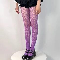 Other*Boogzel Clothing Diva Aesthetic Mesh Tights