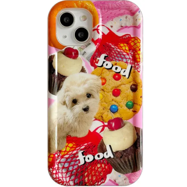 Iphone Cases*Boogzel Clothing Dog & Desserts iPhone Case