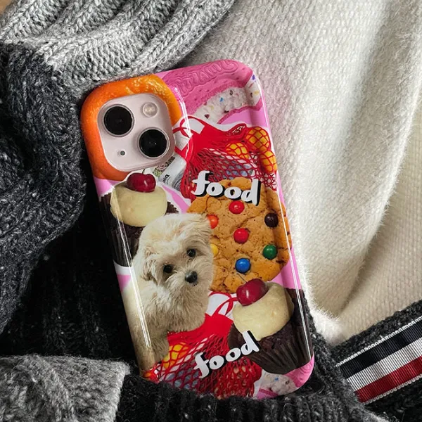 Iphone Cases*Boogzel Clothing Dog & Desserts iPhone Case