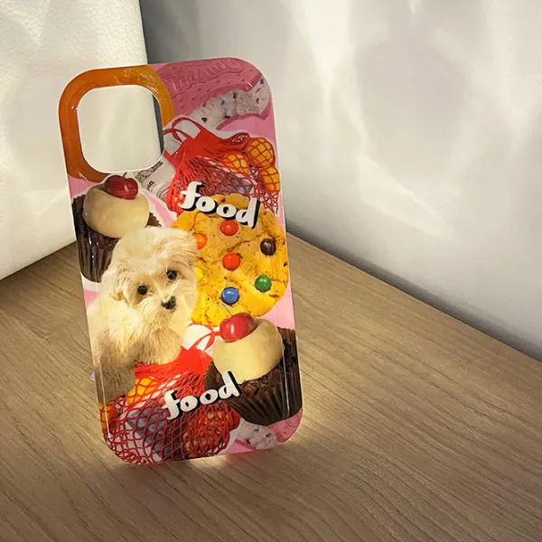 Iphone Cases*Boogzel Clothing Dog & Desserts iPhone Case