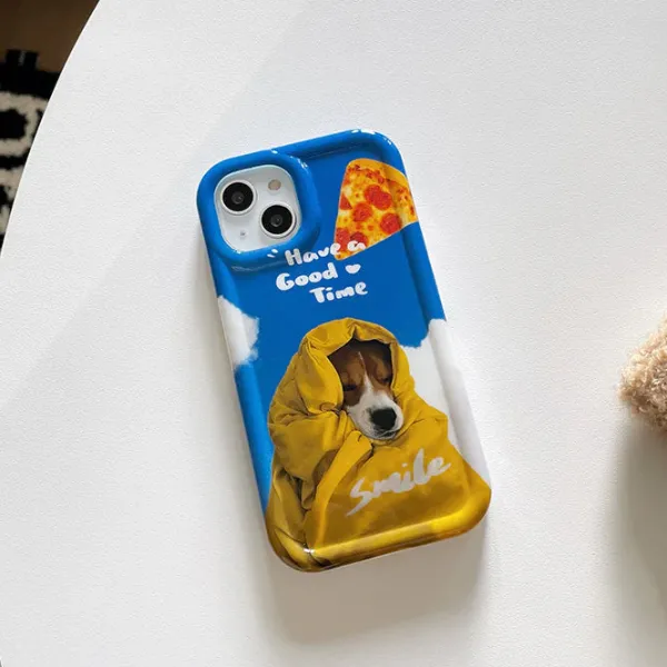 Iphone Cases*Boogzel Clothing Dog & Pizza iPhone Case