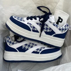 Classics|Aesthetic Sneakers*Boogzel Clothing Dogtooth Check Aesthetic Sneakers