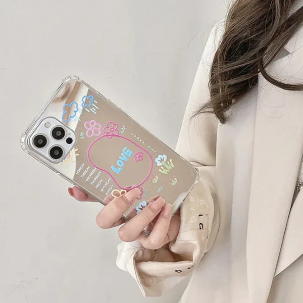 Iphone Cases*Boogzel Clothing Doodling Mirror iPhone Case