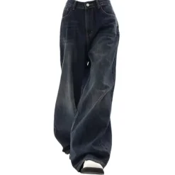 Jeans*Boogzel Clothing Downtown Girl Baggy Jeans Black