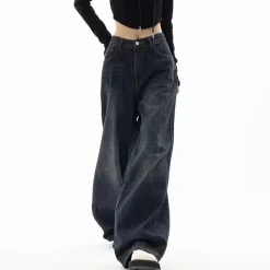 Jeans*Boogzel Clothing Downtown Girl Baggy Jeans Black
