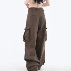 Pants & Trousers*Boogzel Clothing Downtown Girl Cargo Pants Brown