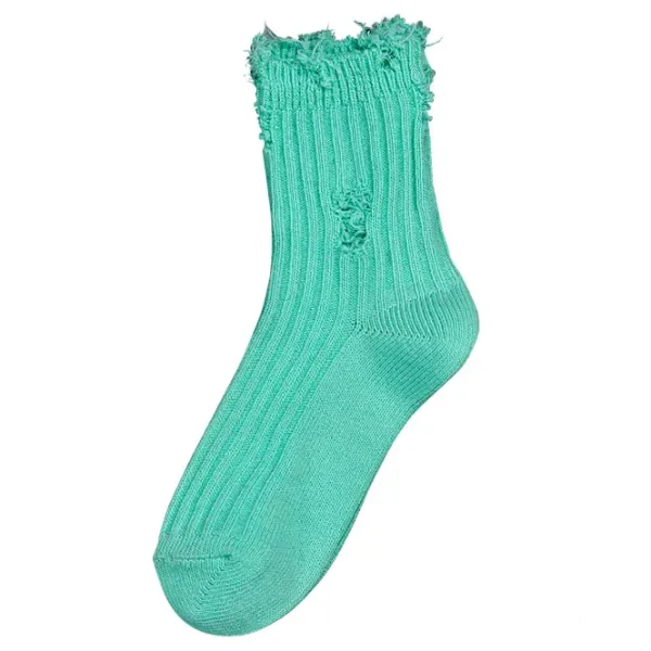 Socks*Boogzel Clothing Downtown Girl Destroyed Socks