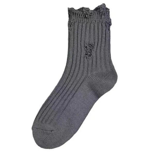 Socks*Boogzel Clothing Downtown Girl Destroyed Socks