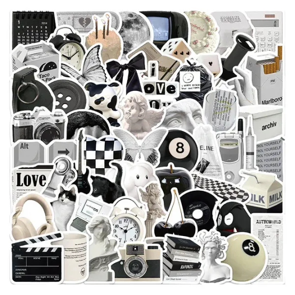 Aesthetic Room Decor*Boogzel Clothing E-girl Aesthetic Sticker Pack