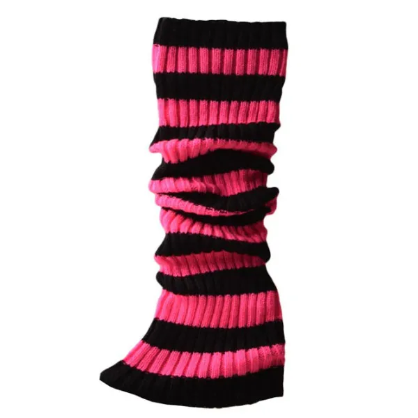 Other|Socks*Boogzel Clothing Emo Striped Leg Warmers