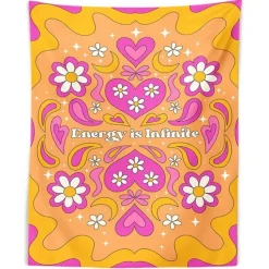 Posters / Tapestry*Boogzel Clothing Energy is Infinite Aesthetic Tapestry