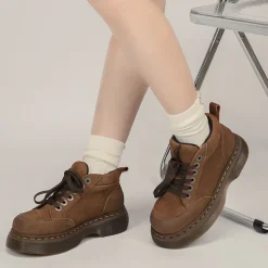 Classics|Boots / Platform Boots*Boogzel Clothing English Autumn Platform Boots Brown