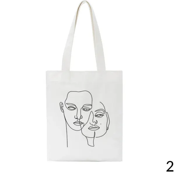 Bags & Purses*Boogzel Clothing Face Outline Shoulder Bag