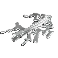 Hair Accessories*Boogzel Clothing Fairy Grunge Big Hair Clip Silver