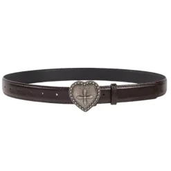 Belts & Chains*Boogzel Clothing Fairy Grunge Heart Buckle Belt