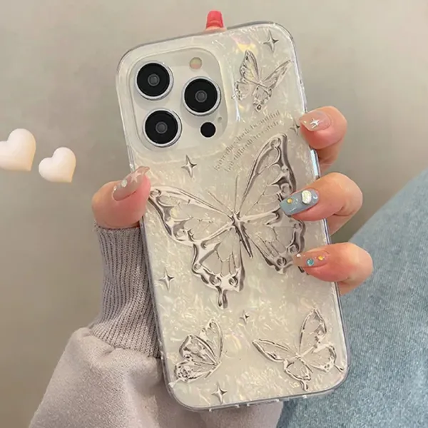 Iphone Cases*Boogzel Clothing Fairycore Butterfly iPhone Case Clear