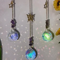 Aesthetic Room Decor*Boogzel Clothing Fairycore Room Crystal Suncatcher