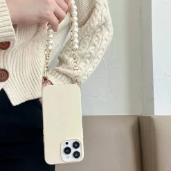 Iphone Cases*Boogzel Clothing Fall Aesthetic Pearl Chain IPhone Case