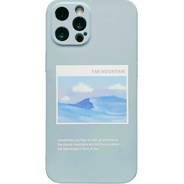 Iphone Cases*Boogzel Clothing Far Mountain iPhone Case