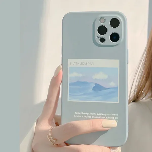 Iphone Cases*Boogzel Clothing Far Mountain iPhone Case