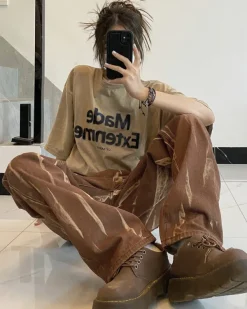 Jeans*Boogzel Clothing Fashion Week Jeans Brown