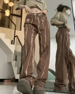 Jeans*Boogzel Clothing Fashion Week Jeans Brown