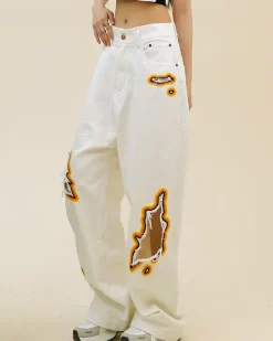 Jeans*Boogzel Clothing Feel The Burn Cut-Out Jeans